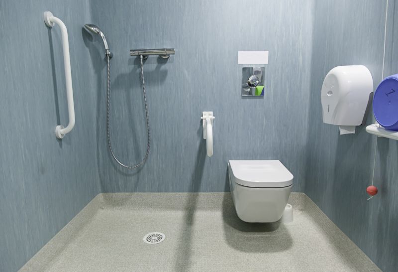 Disability Shower Installation detail